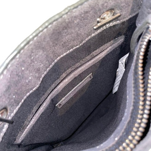 定価4999円ZARA ボールチェーンショルダーバッググレーシルバーの写真3枚目