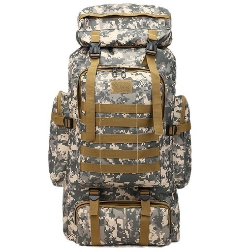 新品 80L 大容量 迷彩登山リュック アウトドア キャンプ ハイキングの写真2枚目