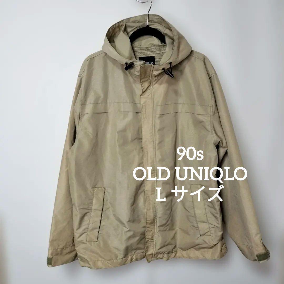 90s OLD UNIQLOオールド ユニクロ 撥水ナイロンジャケット パーカー