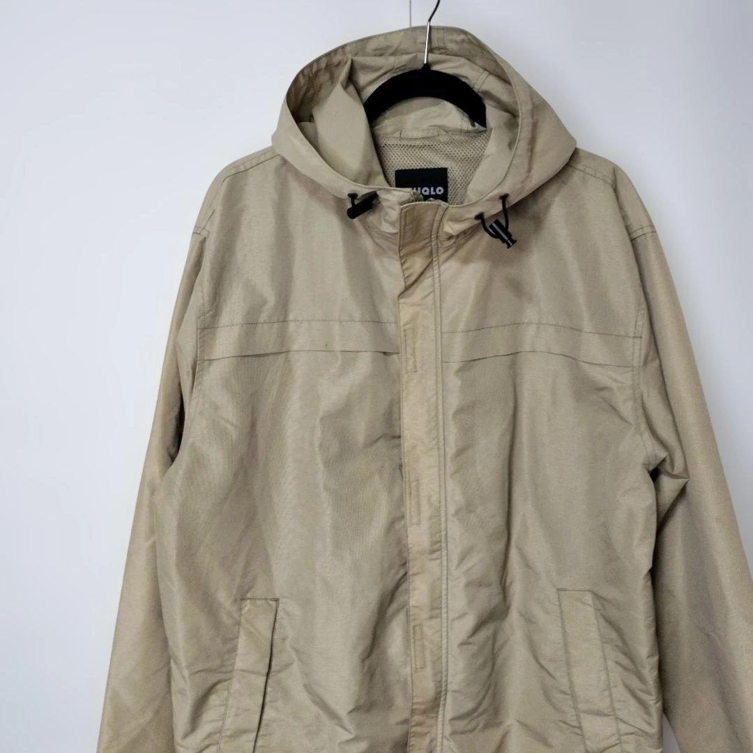 90s OLD UNIQLOオールド ユニクロ 撥水ナイロンジャケット パーカーの写真2枚目
