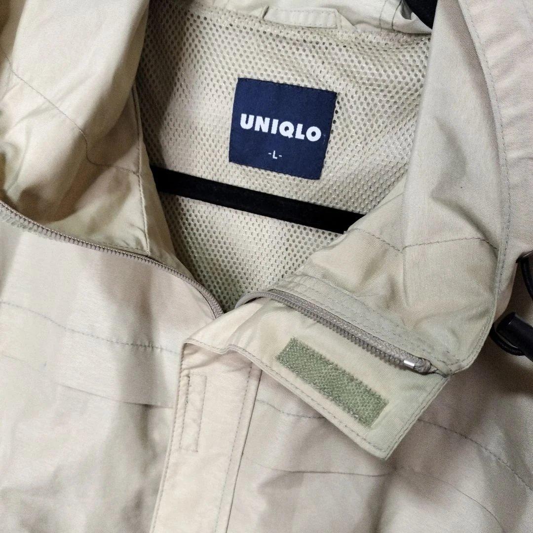 90s OLD UNIQLOオールド ユニクロ 撥水ナイロンジャケット パーカーの写真6枚目