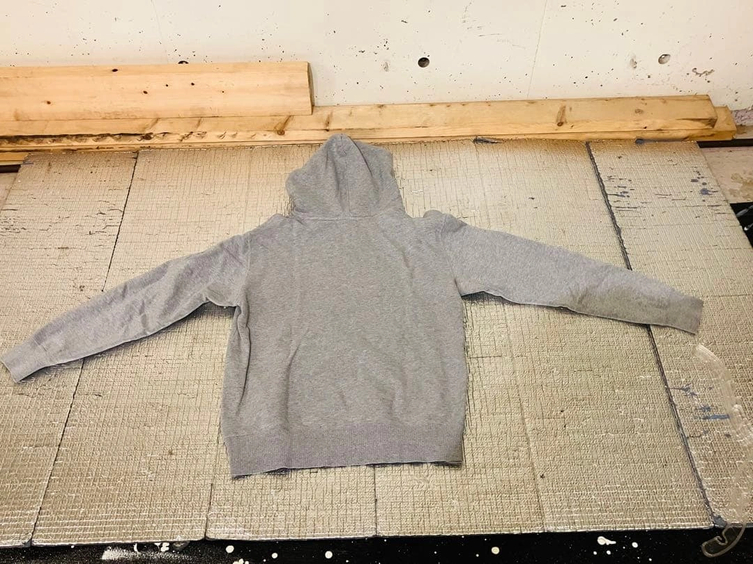 【国内正規品】Championチャンピオン パーカー グレー Lサイズ綿100%の写真2枚目