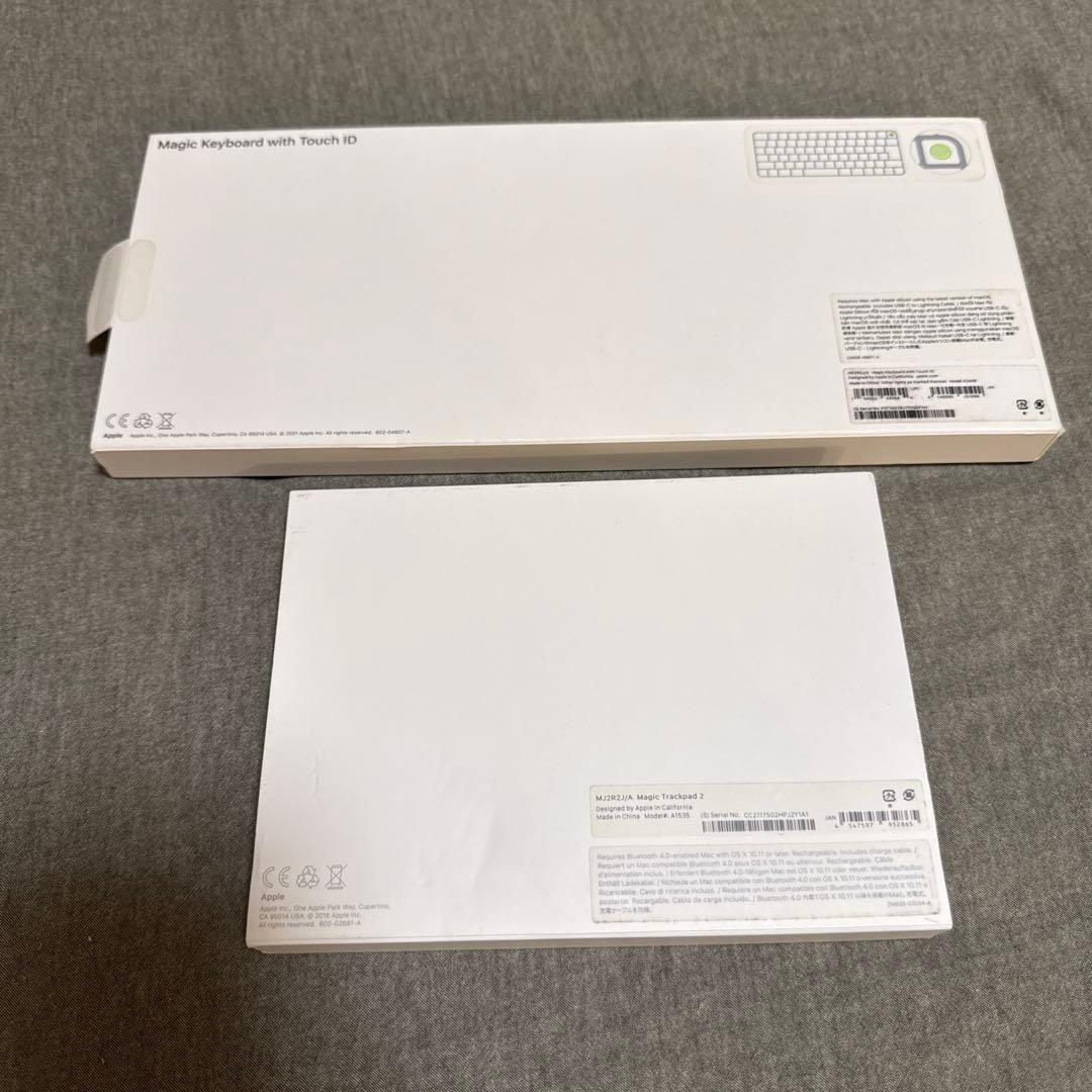 美品 Apple Magic Keyboard & Trackpad2 セットの写真8枚目