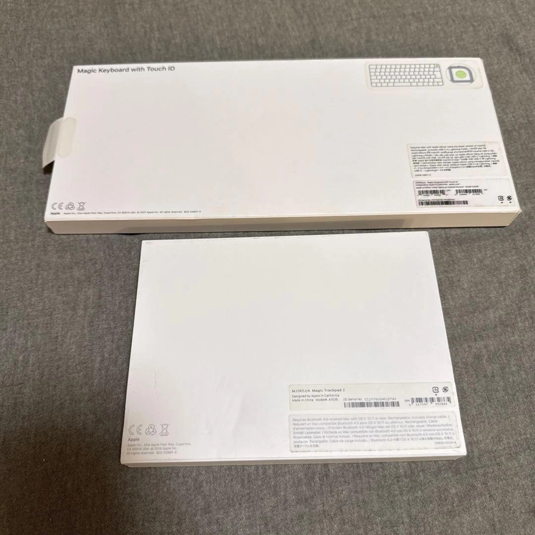 美品 Apple Magic Keyboard & Trackpad2 セットの写真8枚目