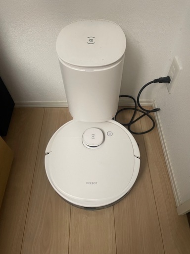 【ジャンク品】ECOVACS DEEBOT N8 PRO+ 自動ゴミ収集・付属品付き
