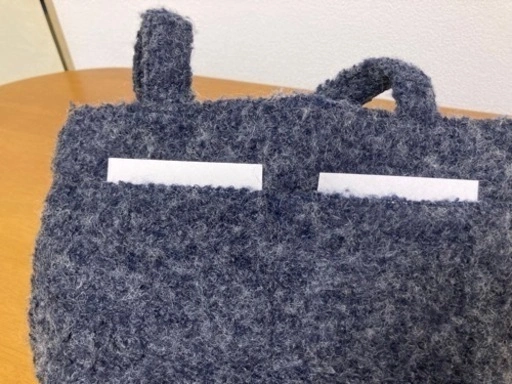 美品 グレーフリンジトートの写真2枚目