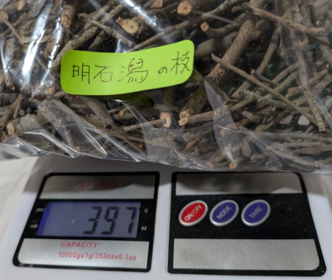 椿の枝 乾燥 かじり木 ソロストーブ向け 焚き付け 焚き火の写真3枚目