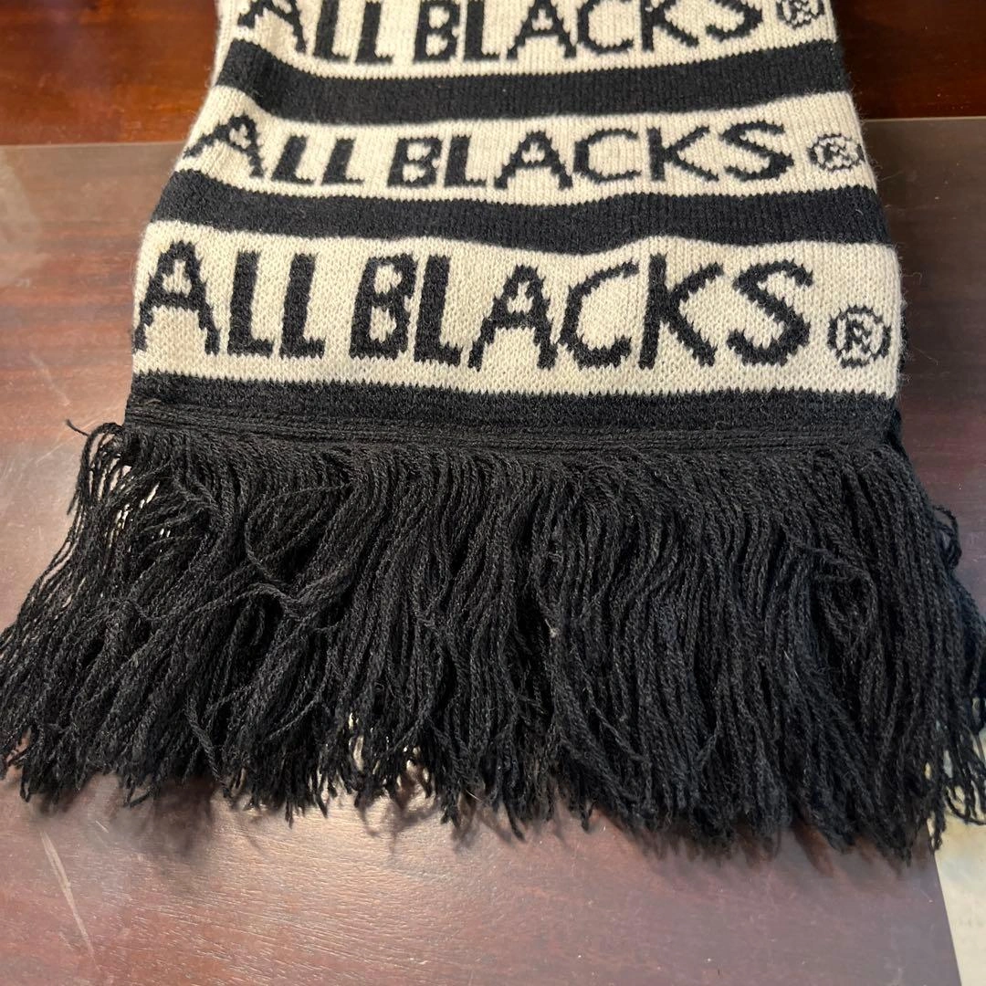 ALL BLACKSマフラーの写真5枚目