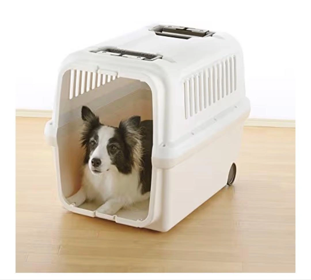 Richell キャンピングキャリー L アイボリー 中型犬 大型犬 クレートの写真2枚目