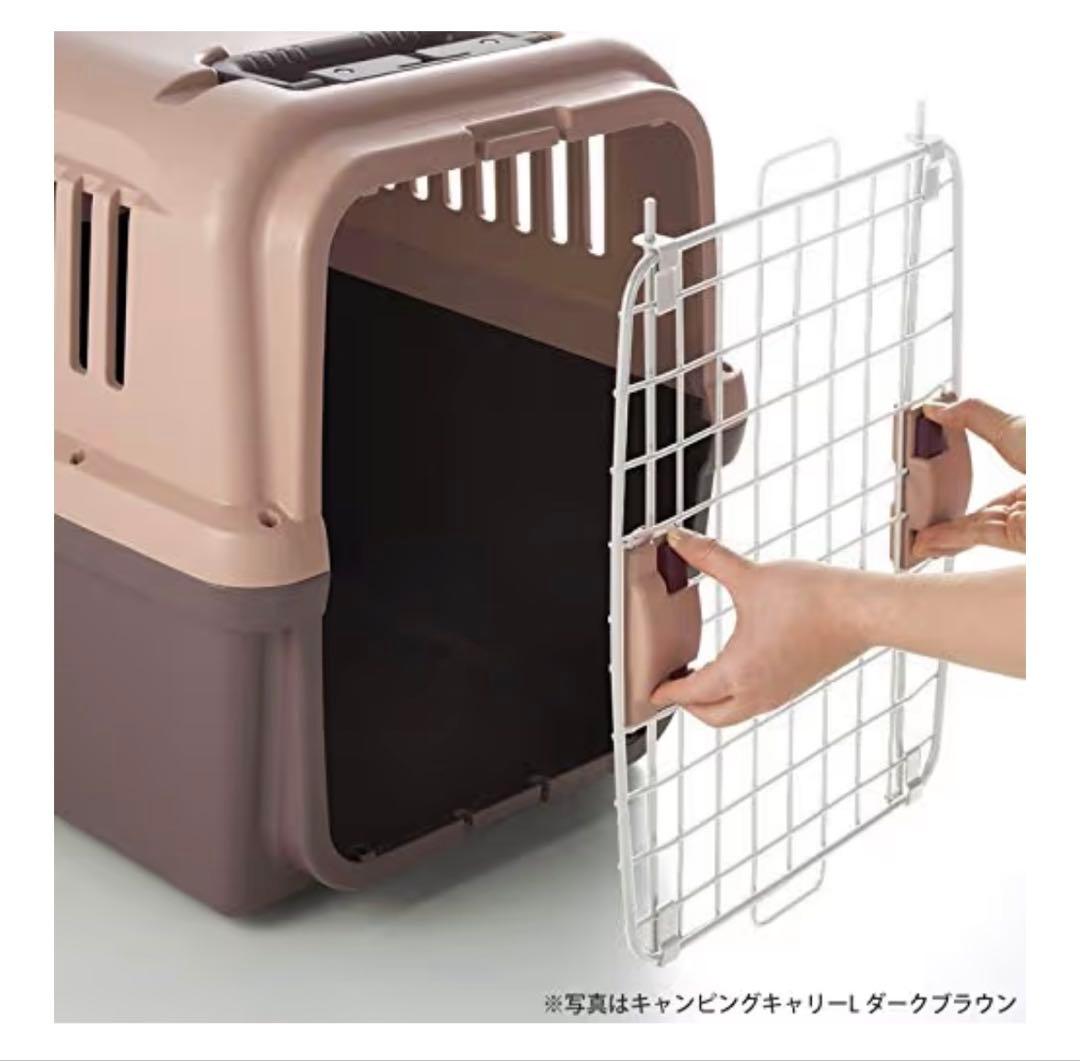 Richell キャンピングキャリー L アイボリー 中型犬 大型犬 クレートの写真4枚目