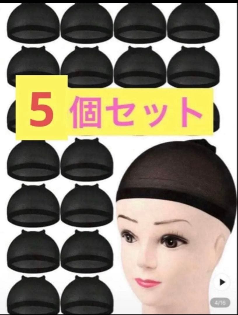 ウィッグネット 5個