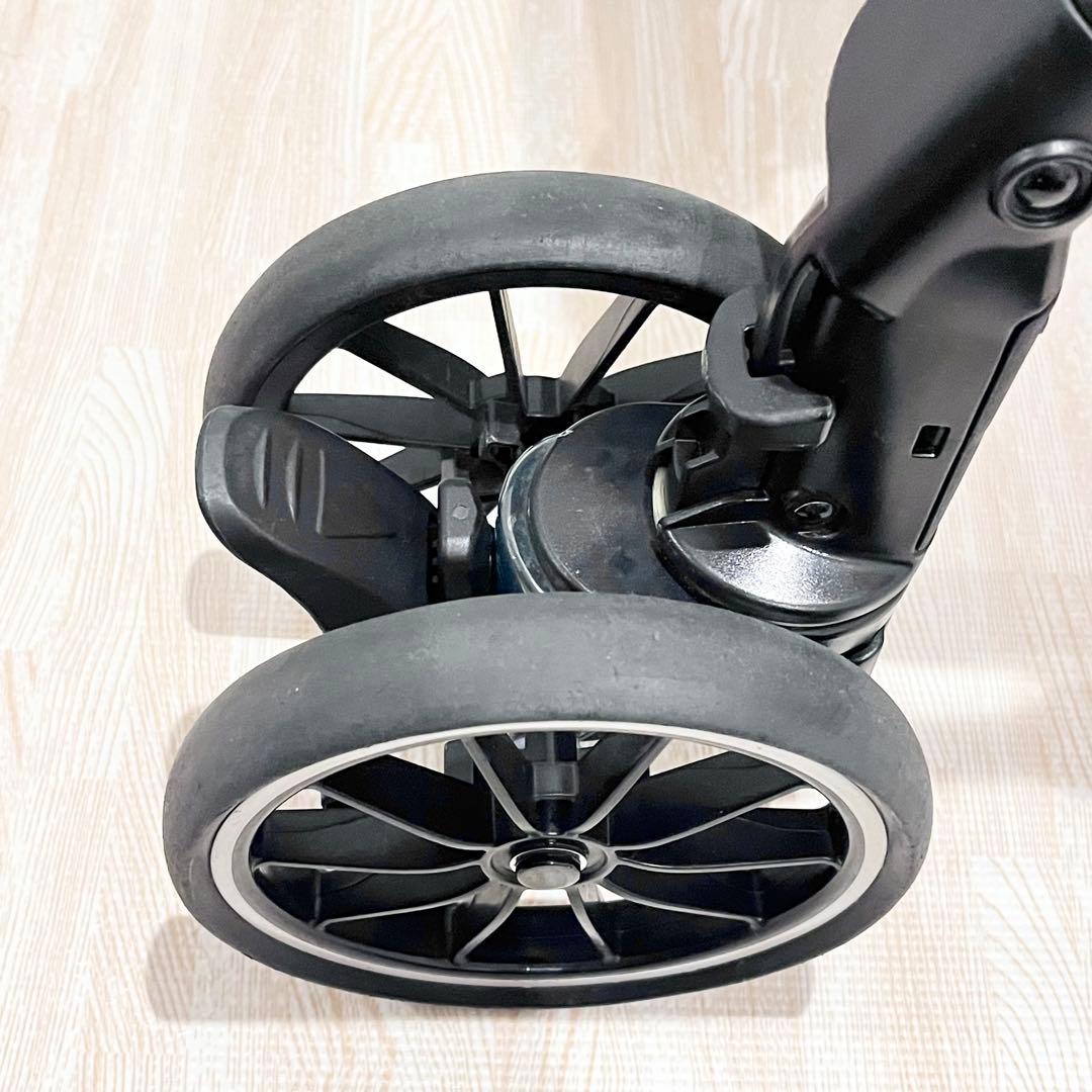 【美品】コンビ ベビーカー スゴカルα 4キャス compact エッグショックの写真7枚目