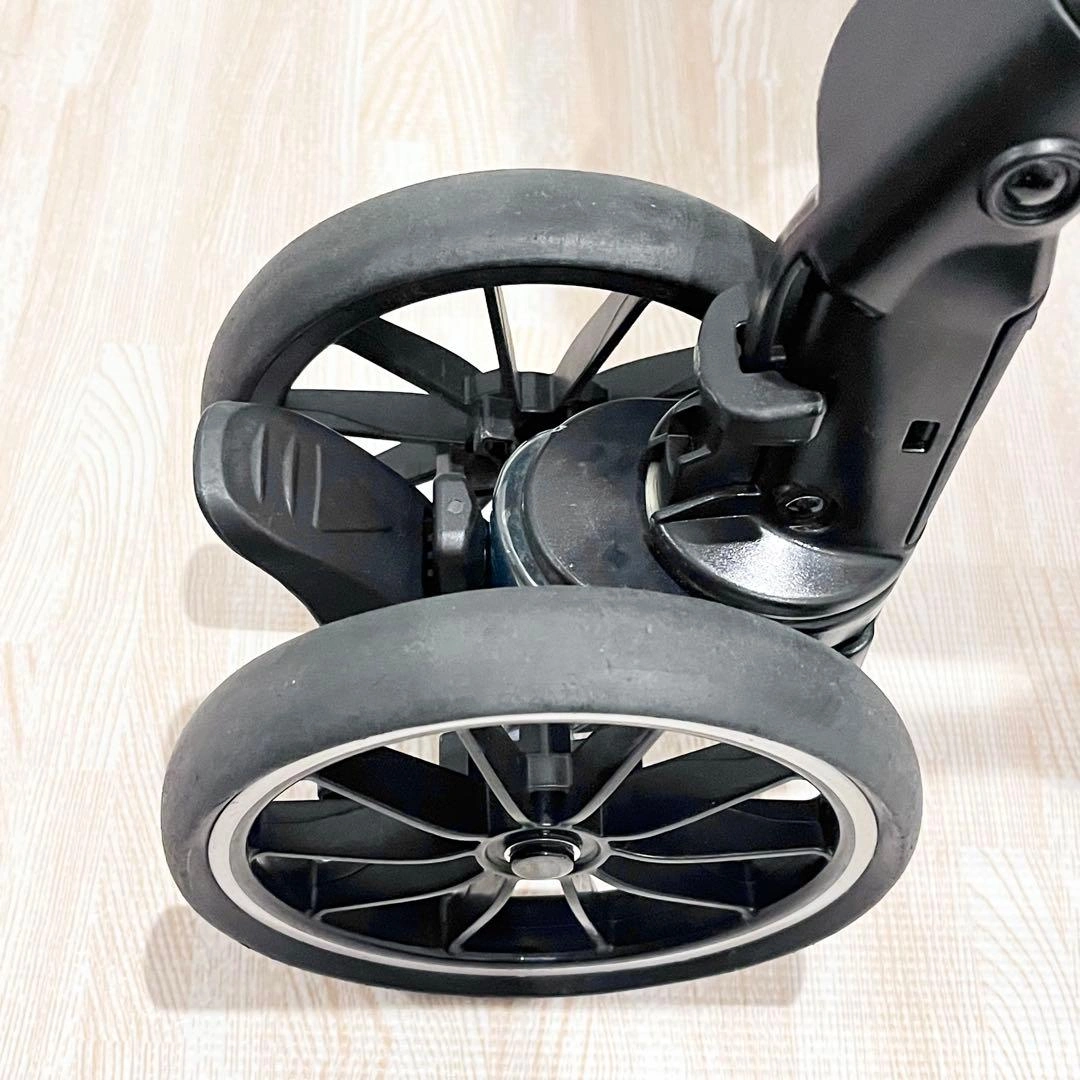 【美品】コンビ ベビーカー スゴカルα 4キャス compact エッグショックの写真7枚目