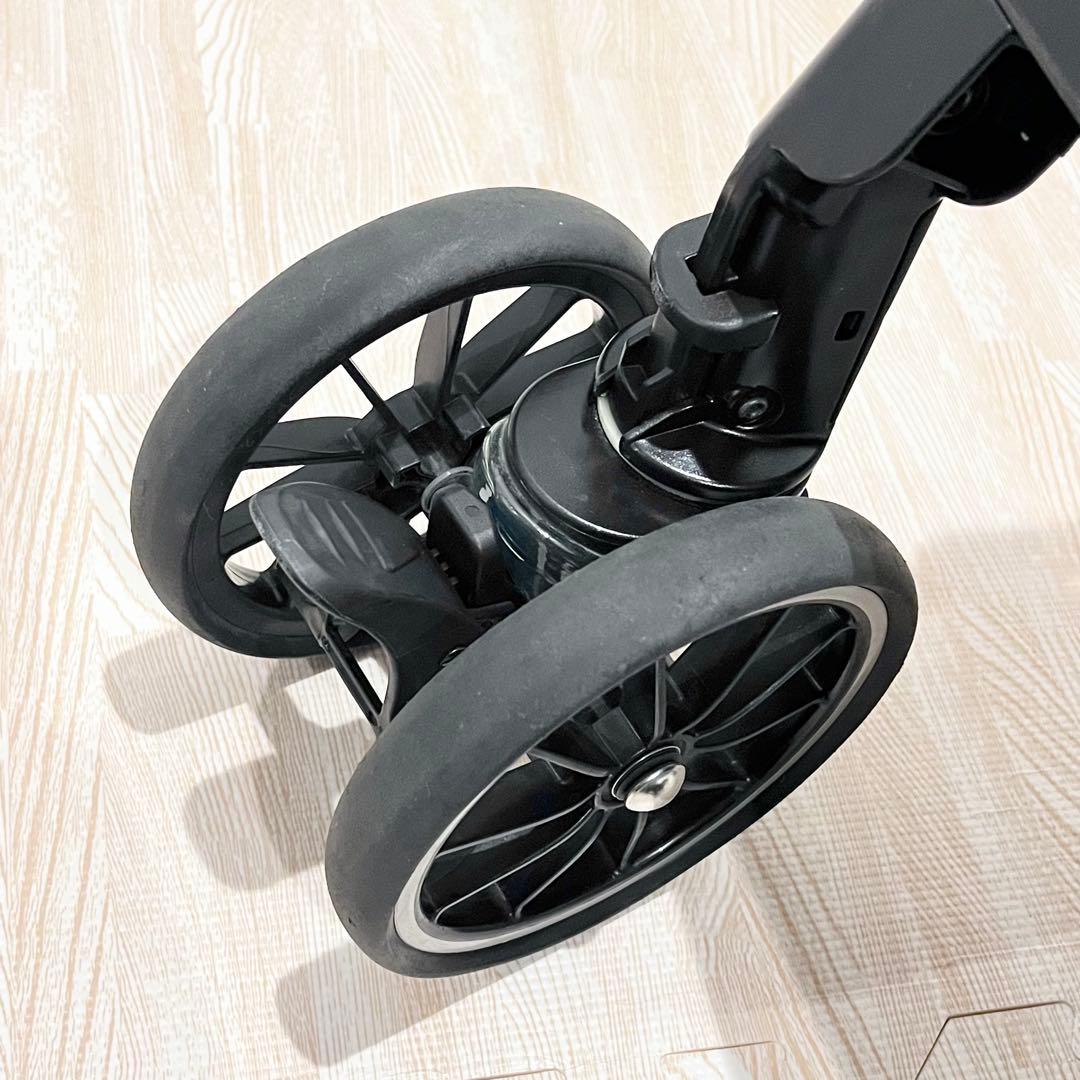 【美品】コンビ ベビーカー スゴカルα 4キャス compact エッグショックの写真10枚目