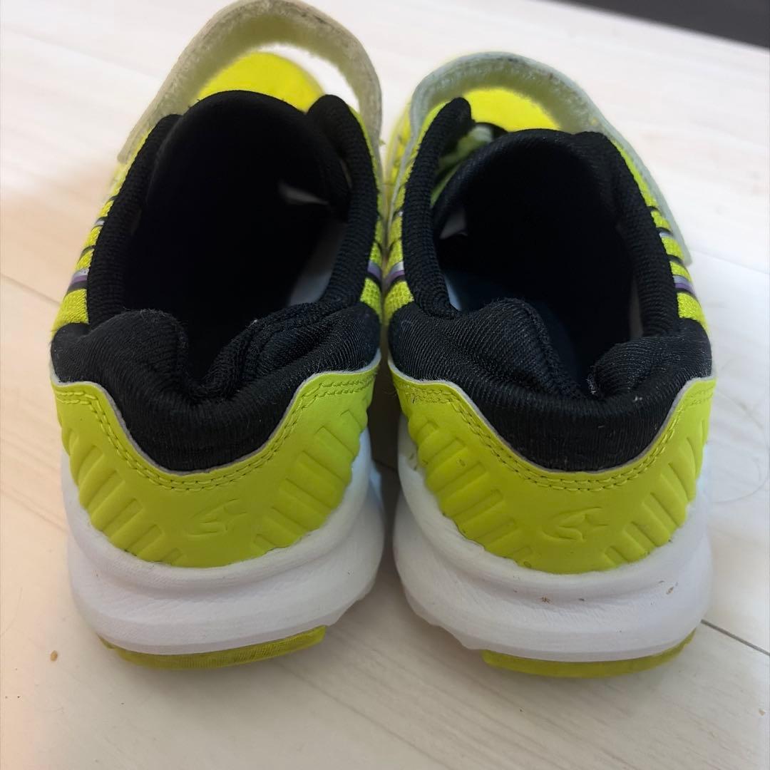 MOONSTAR キッズ スニーカー ライムグリーンの写真2枚目