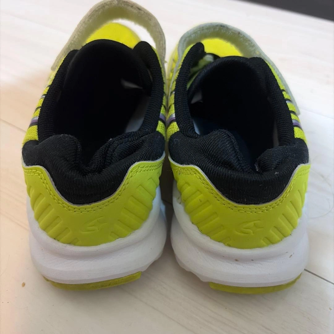 MOONSTAR キッズ スニーカー ライムグリーンの写真2枚目