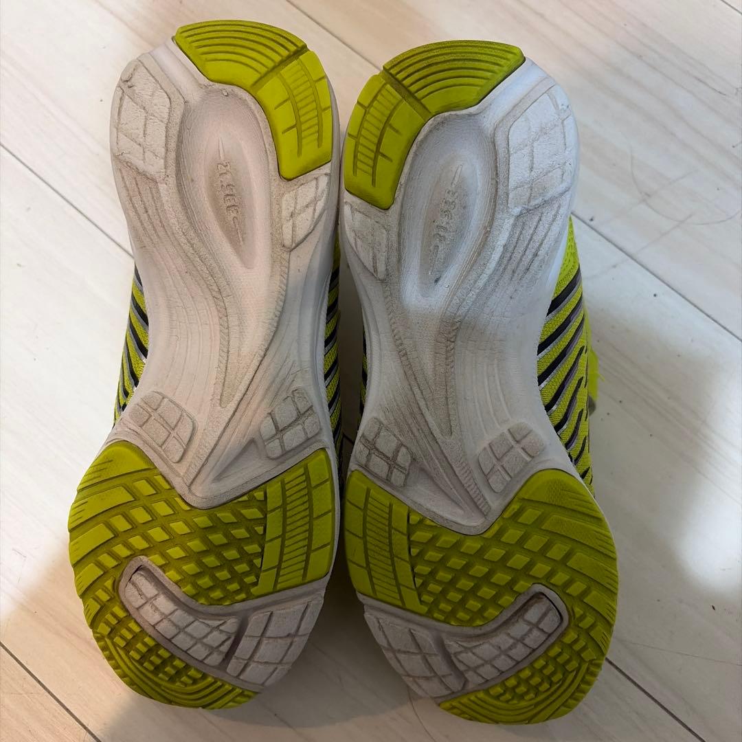 MOONSTAR キッズ スニーカー ライムグリーンの写真3枚目