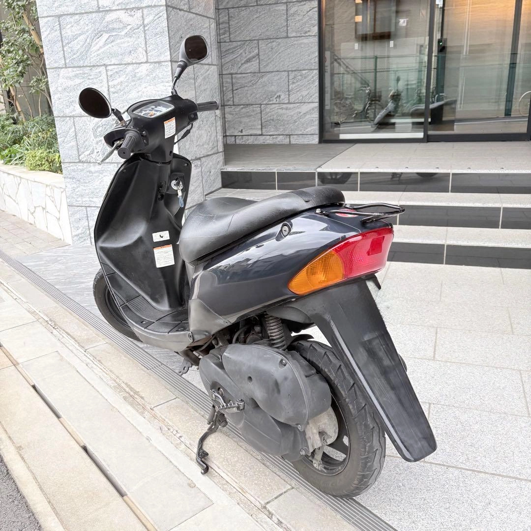 【原付 50cc スズキ LETS2 実動】後期型2スト爆速実動車 即乗り可!の写真2枚目