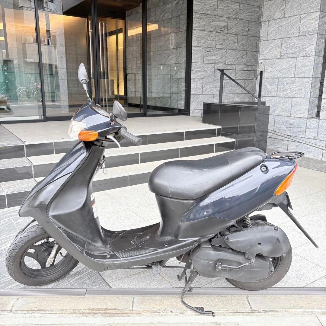 【原付 50cc スズキ LETS2 実動】後期型2スト爆速実動車 即乗り可!の写真3枚目
