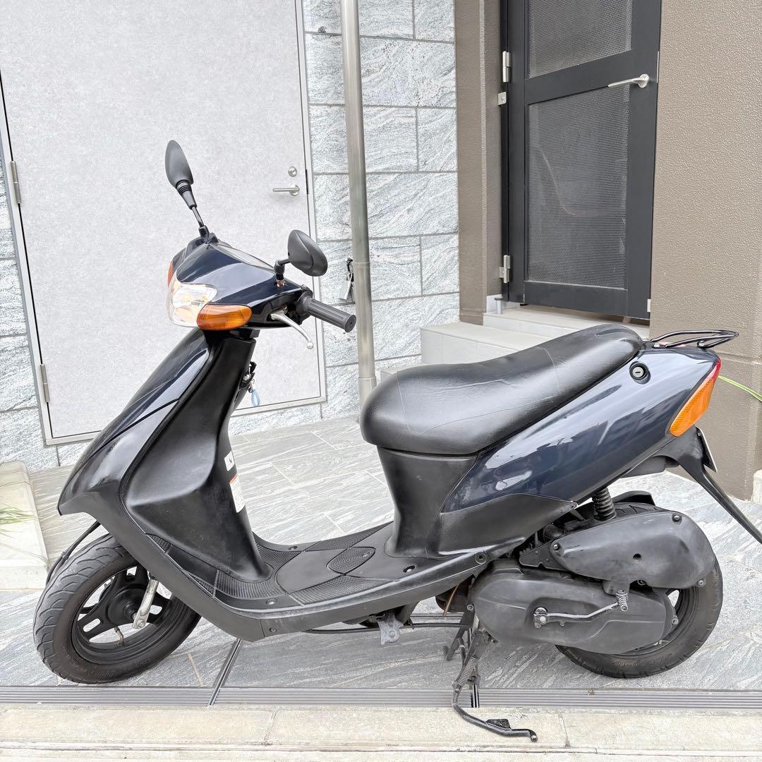 【原付 50cc スズキ LETS2 実動】後期型2スト爆速実動車 即乗り可！の写真5枚目