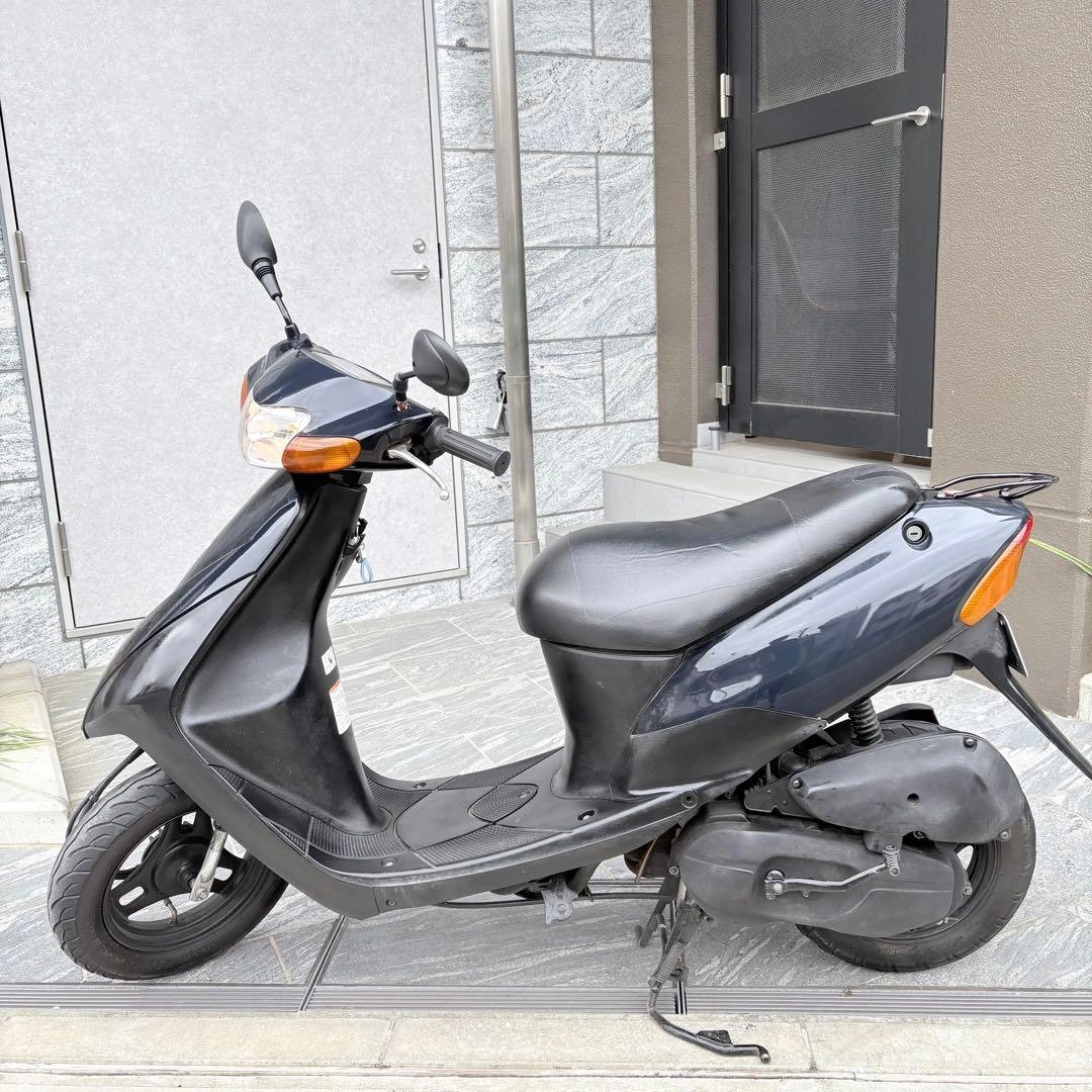 【原付 50cc スズキ LETS2 実動】後期型2スト爆速実動車 即乗り可!の写真5枚目