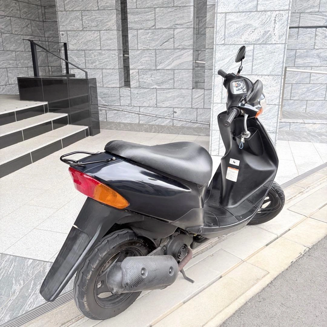 【原付 50cc スズキ LETS2 実動】後期型2スト爆速実動車 即乗り可!の写真7枚目