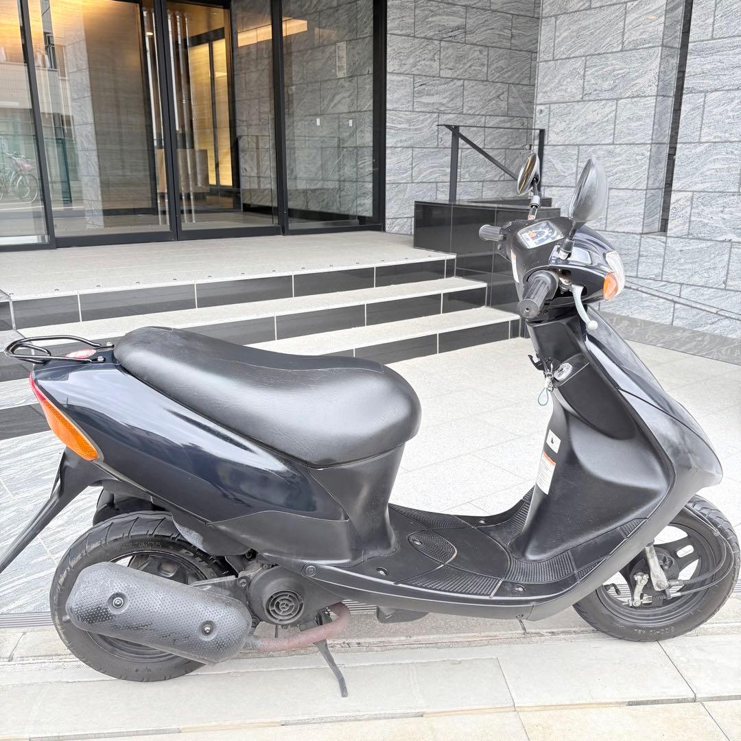 【原付 50cc スズキ LETS2 実動】後期型2スト爆速実動車 即乗り可！の写真9枚目