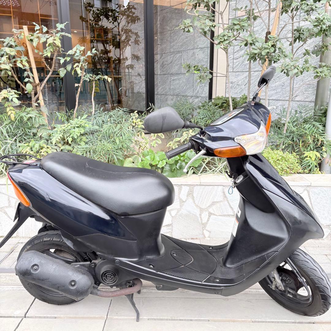 【原付 50cc スズキ LETS2 実動】後期型2スト爆速実動車 即乗り可！の写真10枚目