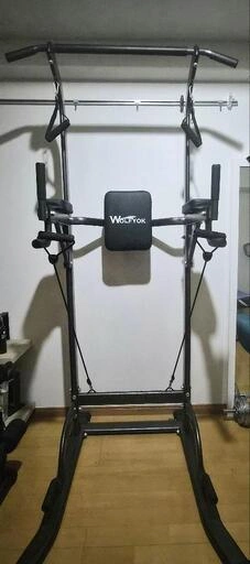 【美品】Wolfyok 懸垂マシン 多機能 チンニング・ディップス・腹筋/引き取り限定の写真2枚目