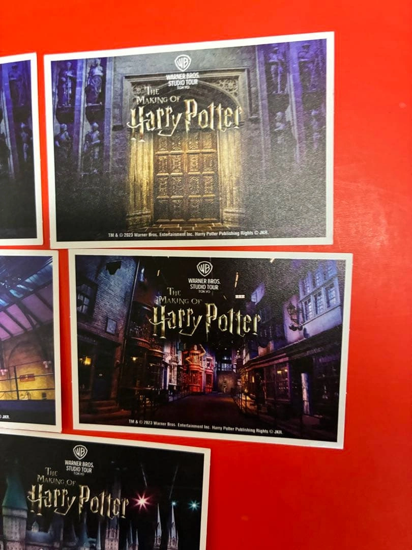 ハリー・ポッター スタジオツアー東京 使用済み紙チケット 5枚セット ワーナーの写真6枚目