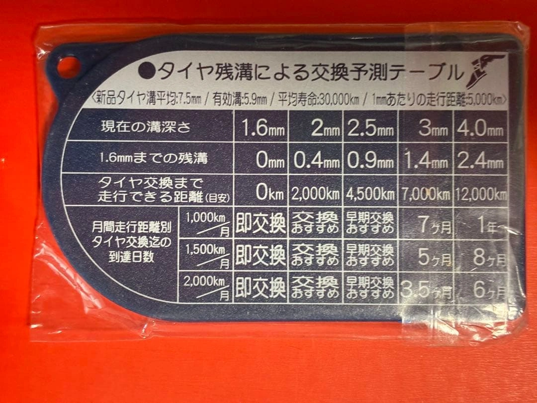 GOOD YEAR タイヤ溝ゲージ タイヤ残溝測定器の写真4枚目