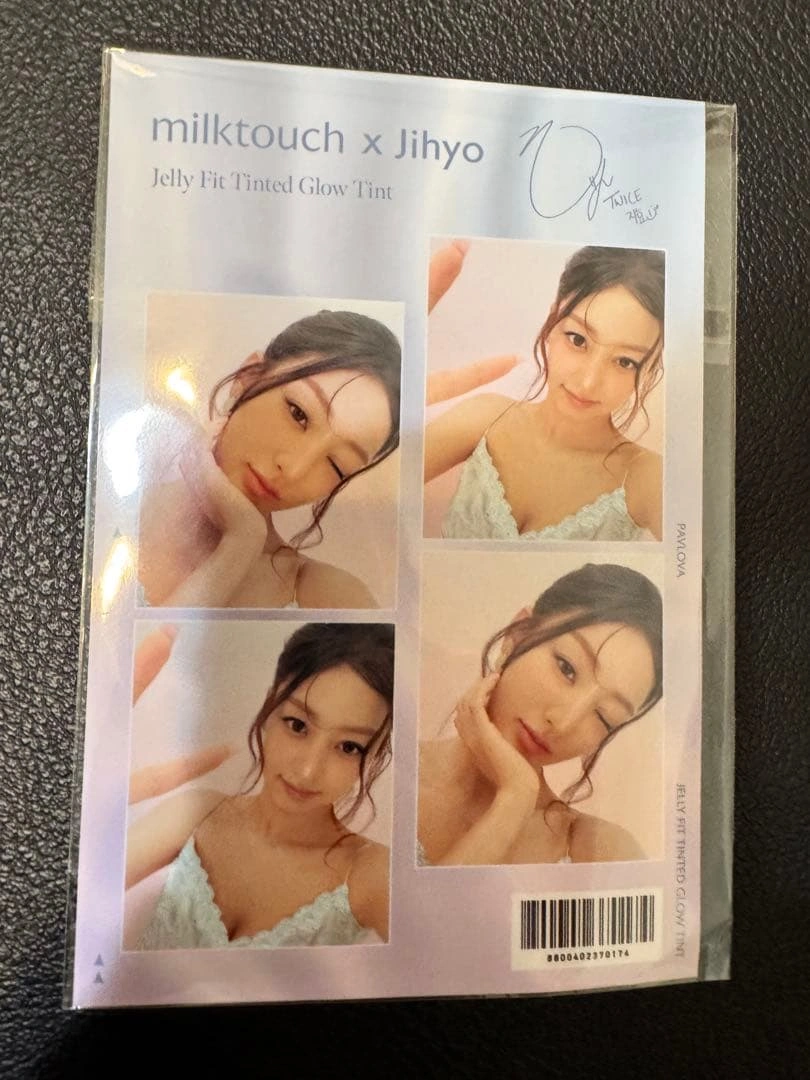 milktouch x Jihyo ミルクタッチ ジヒョ フォト TWICE