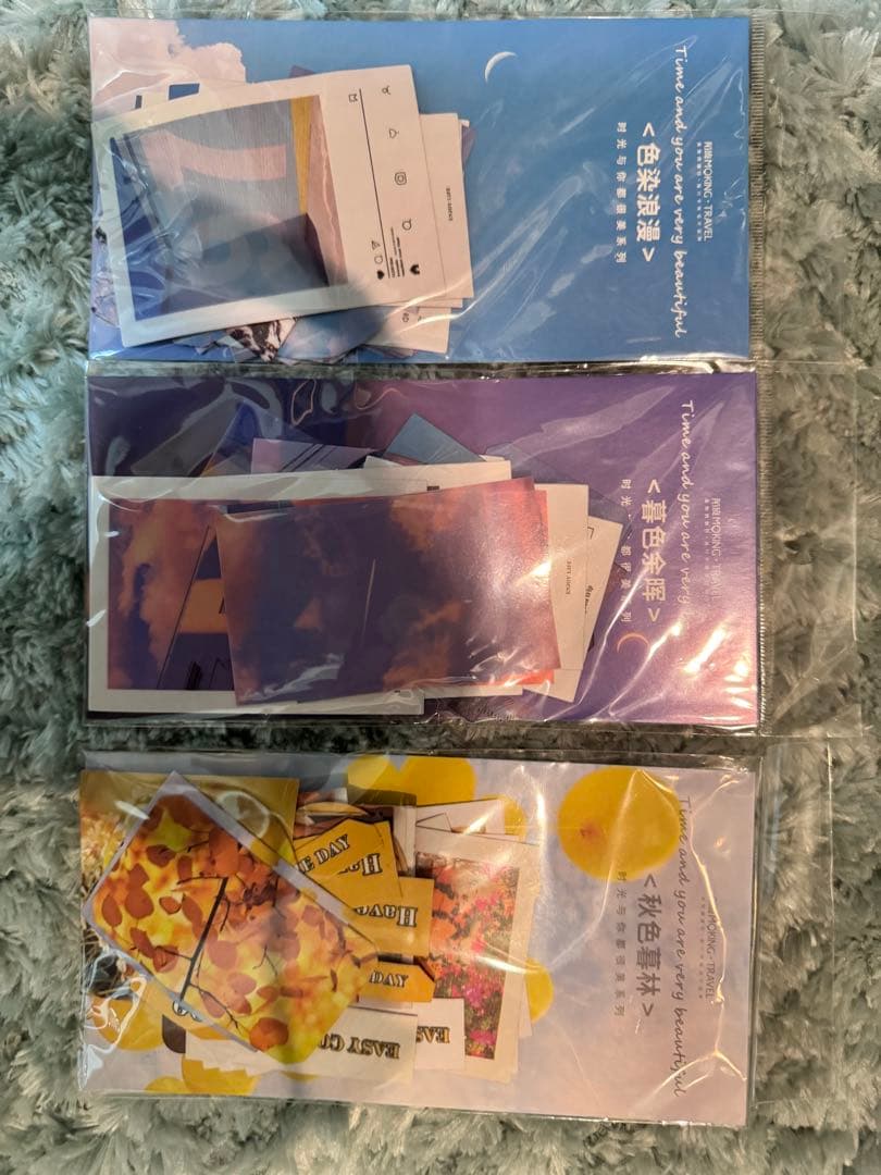 海外シールフレークセット おまけ付き