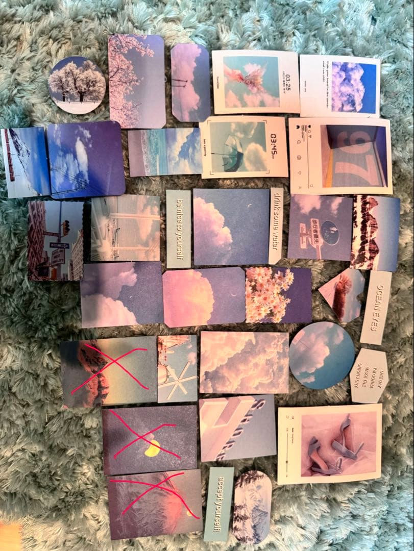 海外シールフレークセット おまけ付きの写真3枚目