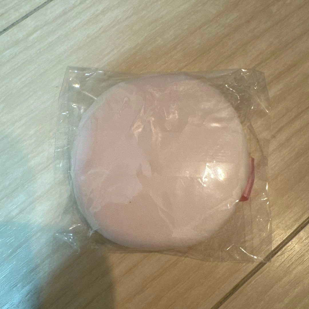 可愛い ピンクリボンパフの写真2枚目