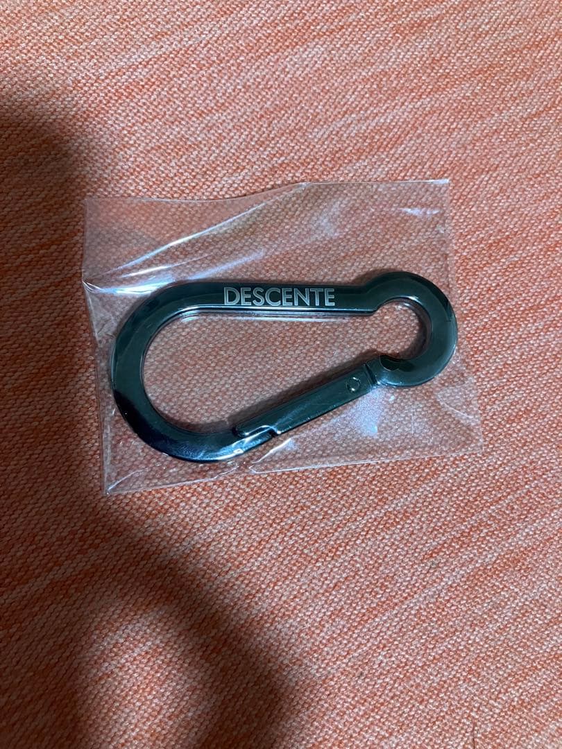 【非売品】DESCENTEデサント水沢ダウンイベント カラビナ＆ステッカーの写真2枚目