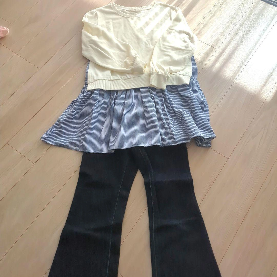秋冬★レディース服 10点まとめ売り ほぼMサイズ カジュアル デニム ニットの写真5枚目