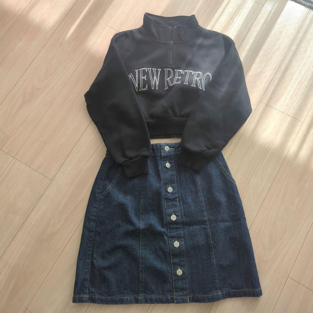 秋冬★レディース服 10点まとめ売り ほぼMサイズ カジュアル デニム ニットの写真7枚目