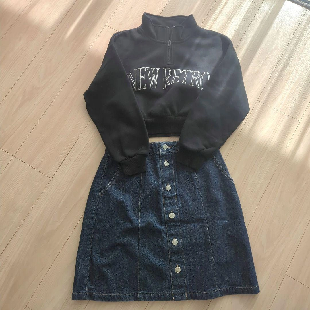 秋冬★レディース服 10点まとめ売り ほぼMサイズ カジュアル デニム ニットの写真7枚目