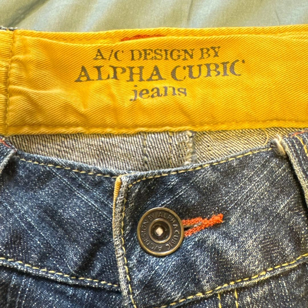 アルファ キュービック A/Cデザイン フレアパンツ ブーツカットの写真7枚目