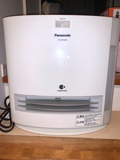 Panasonic 加湿器付きセラミックファンヒーター パナソニック
