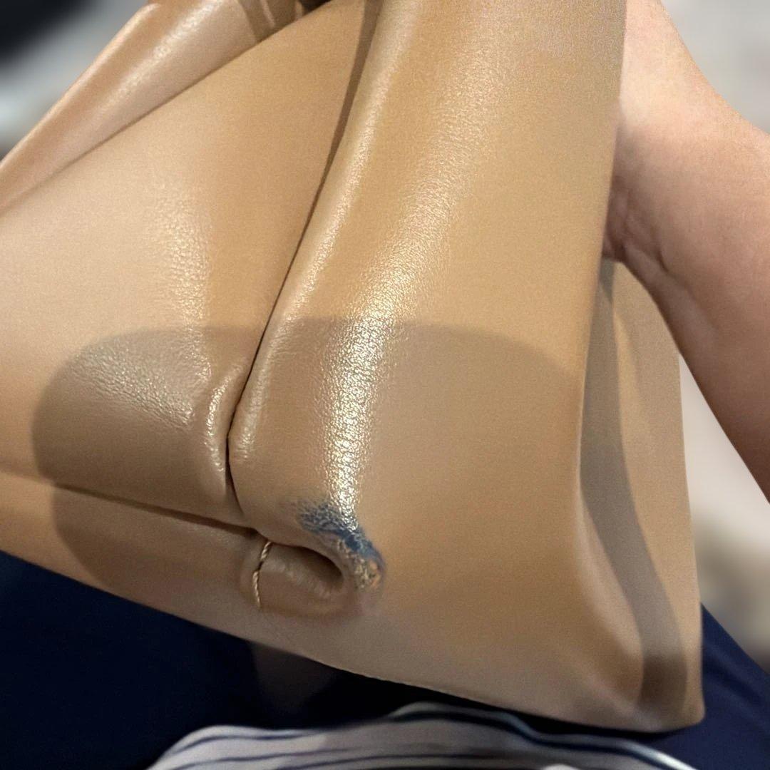数回使用GIANNI CHIARINI ショルダーバッグ ベージュの写真7枚目