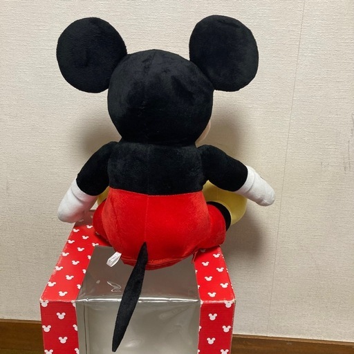 【新品未使用】ミッキーマウス キャラクタースピーカー ぬいぐるみ型 スピーカー アルティスタ DS-SP1-01 ディズニー 箱の写真2枚目