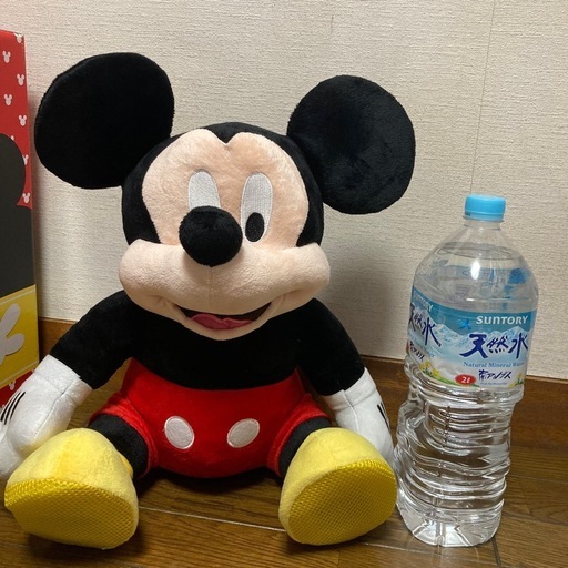 【新品未使用】ミッキーマウス キャラクタースピーカー ぬいぐるみ型 スピーカー アルティスタ DS-SP1-01 ディズニー 箱の写真3枚目