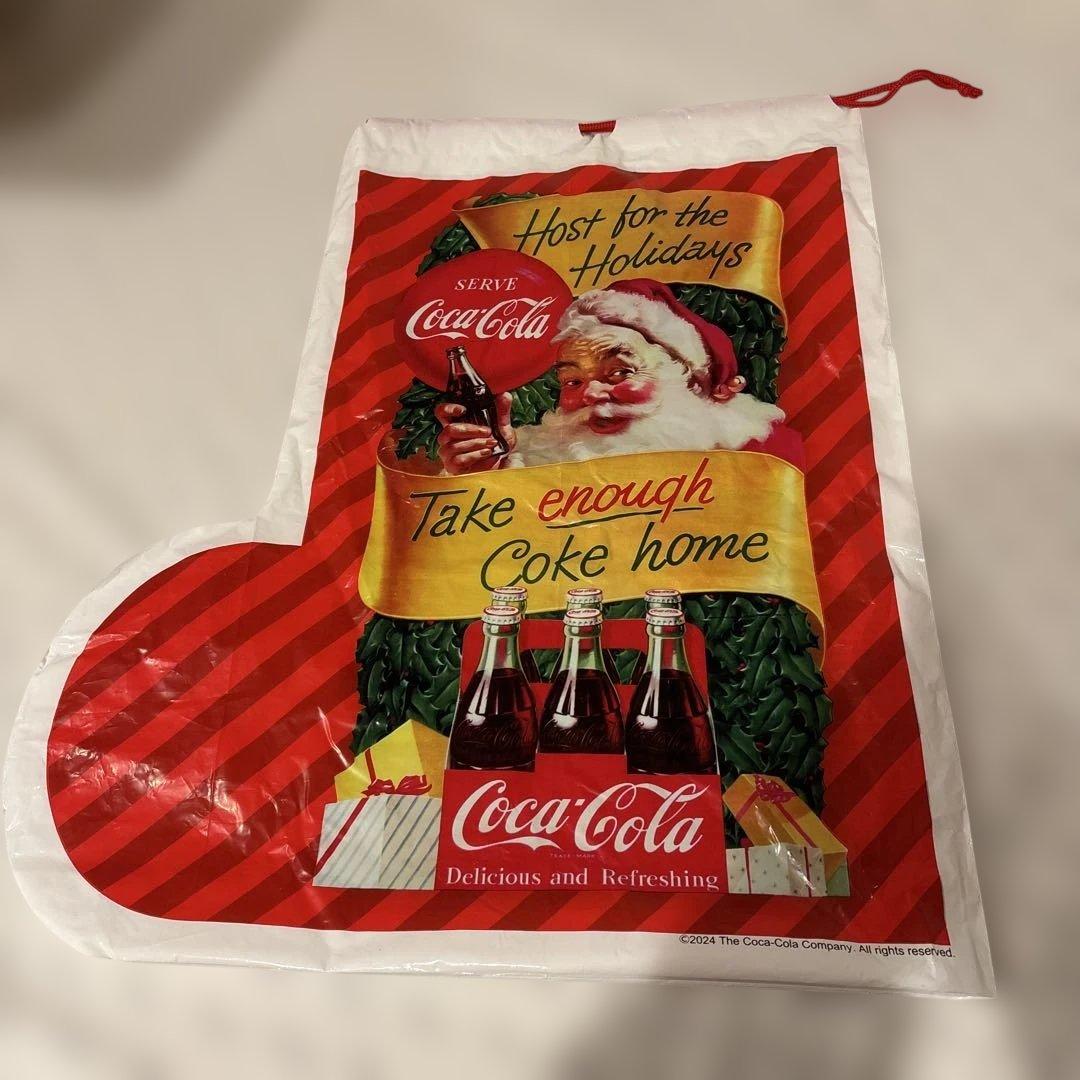 Coca-Cola クリスマス ストッキング ギフト袋
