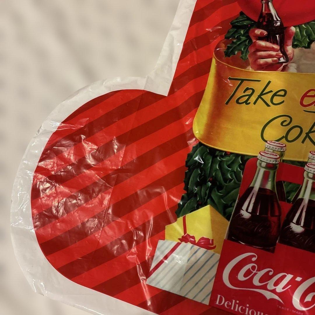 Coca-Cola クリスマス ストッキング ギフト袋の写真2枚目