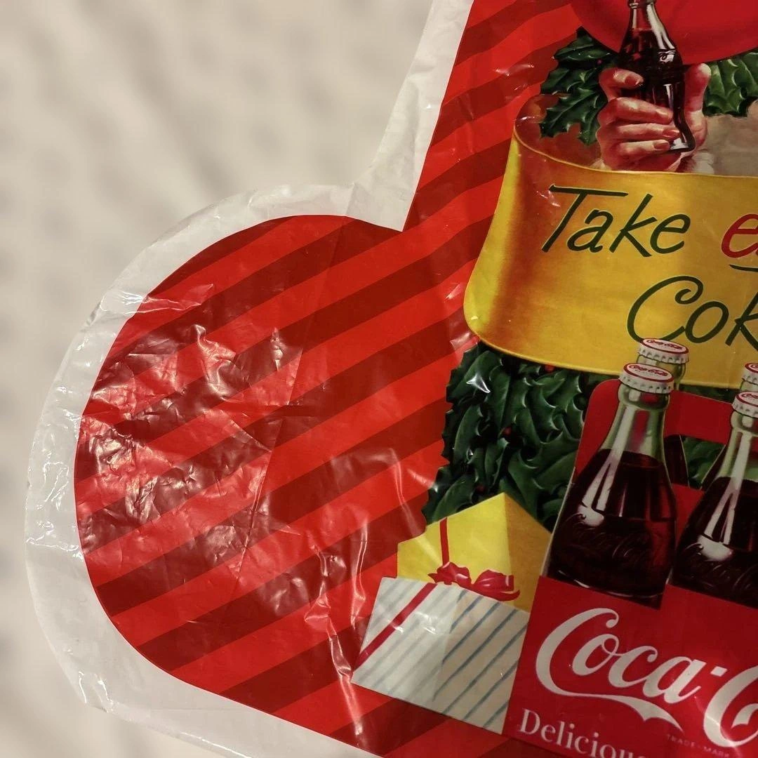 Coca-Cola クリスマス ストッキング ギフト袋の写真2枚目