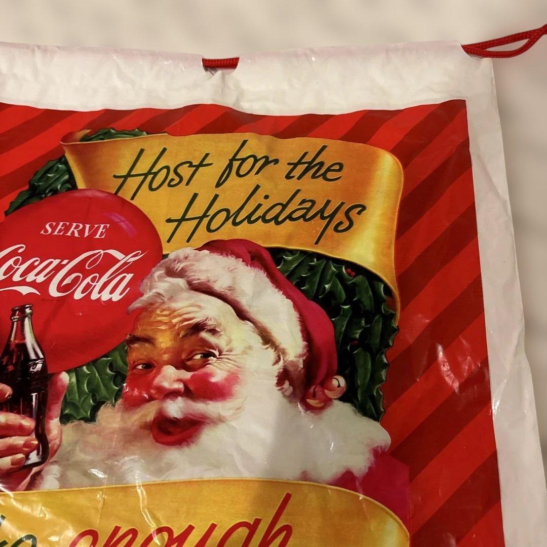 Coca-Cola クリスマス ストッキング ギフト袋の写真3枚目