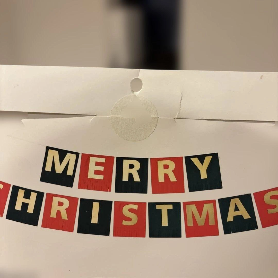 Flying Tiger クリスマスガーランド クリスマスパーティーの写真3枚目