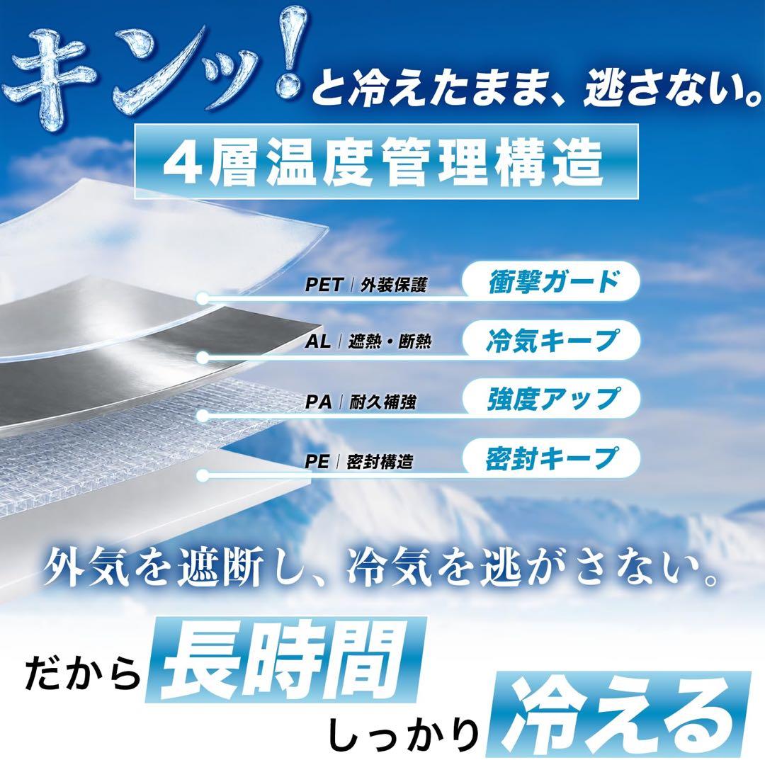 保冷剤 FULLsize【長時間冷却バック×氷点下-16℃】の写真5枚目